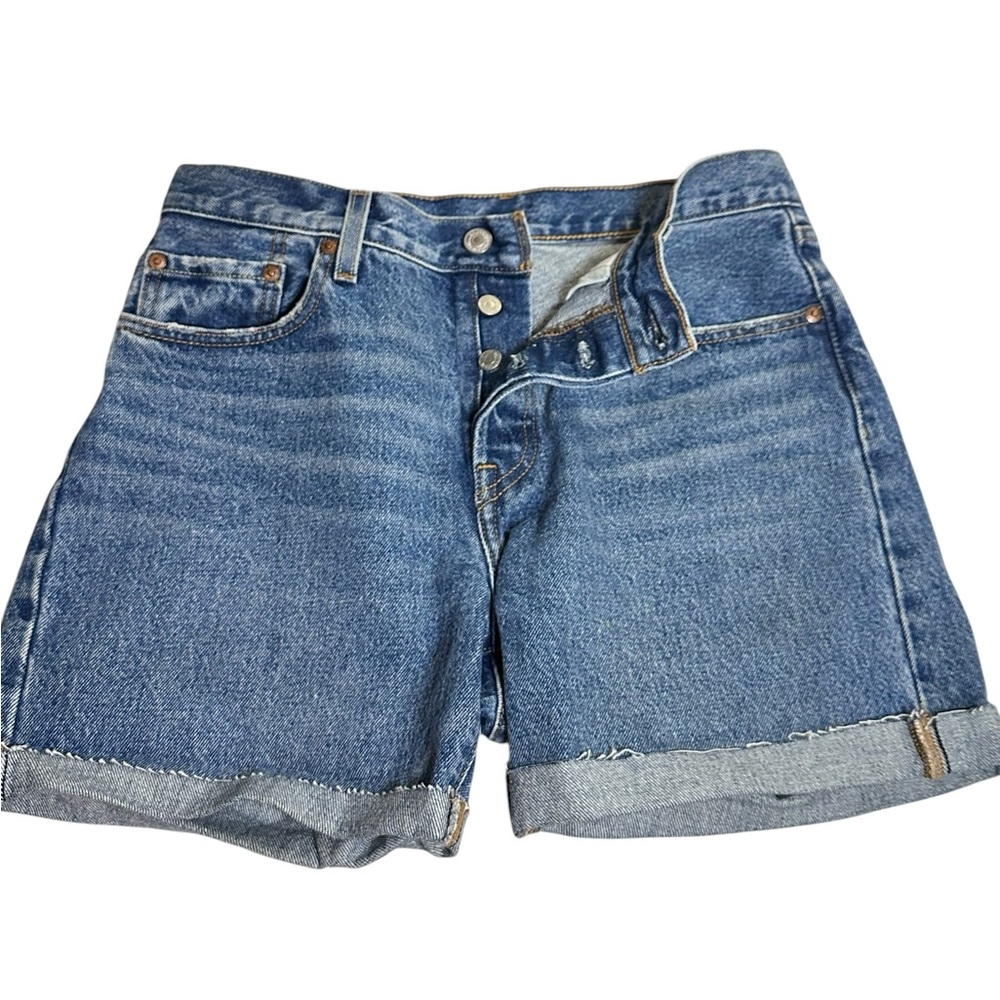 501 Levi’s cut off shorts button fly sz 27 4”